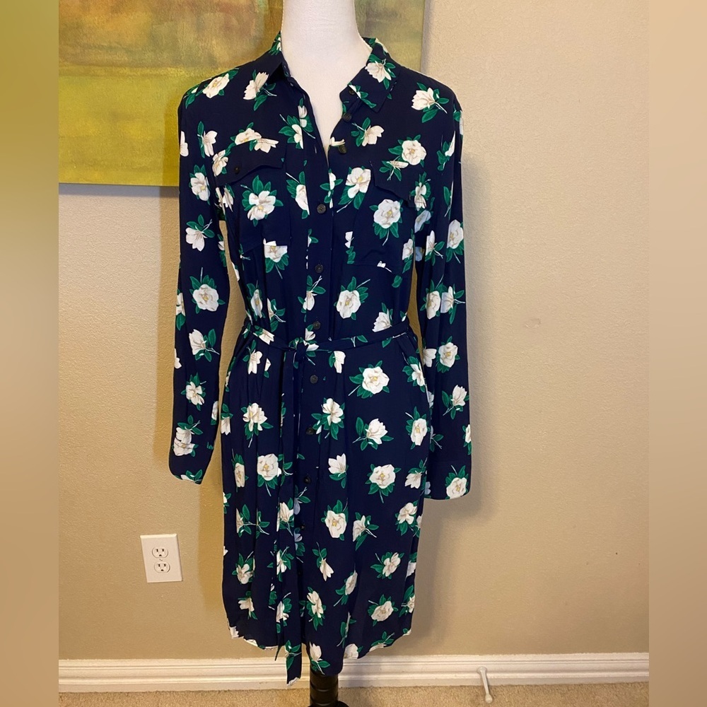 NWT Draper James Magnolia Shirtdress, Size 6